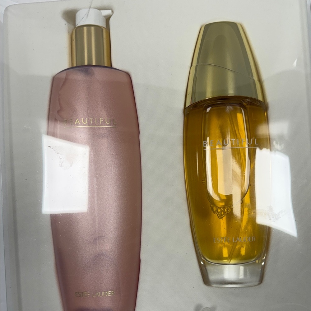 Estee Lauder Beautiful Moisturizer & Body Oil - Pink and Gold